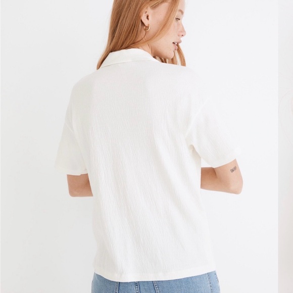 MADEWELL Knit Lightspun Camp Shirt size Large - Picture 3 of 10